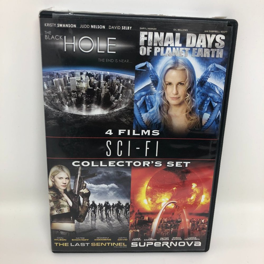 Sci-Fi Collector's 4-Film Set DVD, Katee Sackhoff, Don Wilson, Daryl Hannah, Kri